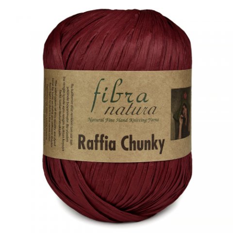 RAFFIA CHUNKY 114-44 - бордо
