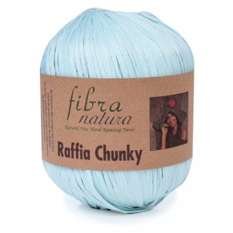 RAFFIA CHUNKY 114-09 - светло-голубая мята