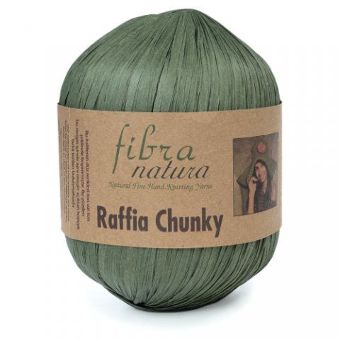 RAFFIA CHUNKY 114-14 - хаки