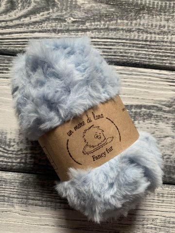 Wool Sea Fancy fur (Море шерсти Фанси фе ) 05 - светло-голубой купить в Беларуси