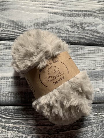 Wool Sea Fancy fur (Море шерсти Фанси фе ) 08 - светло-серый заказать в Беларуси