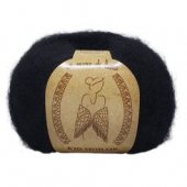KID MOHAIR WOOL SEA 02 - черный