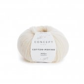 COTTON - MERINO 100 - экрю