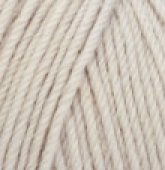 PURE WOOL NAKO (ПУРЕ ВУЛ НАКО) 10708 - льняной