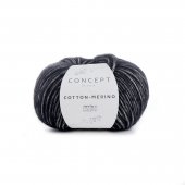 COTTON - MERINO 108 - черный