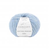 COTTON - MERINO 131 - светло-голубой