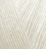 SUPERWASH COMFORT SOCKS ALIZE (СУПЕРВОШ АЛИЗЕ) 01 - молочный