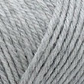PURE WOOL NAKO (ПУРЕ ВУЛ НАКО) 195 - светло-серый мулине