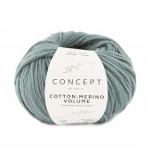 COTTON - MERINO VOLUME 208 - зелено-синий
