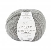 COTTON - MERINO GLAM 307 - серый