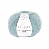 COTTON - MERINO GLAM 309 - синий