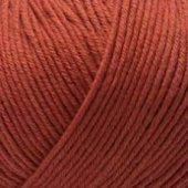 Gazzal Organic Baby Cotton ( Газзал Органик бэби коттон ) 445 - кирпич