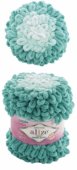 PUFFY OMBRE BATIK ALIZE (ПУФФИ ОМБРЕ БАТИК АЛИЗЕ) 7420 - бирюза омбре