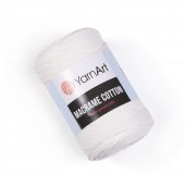 Macrame Cotton YarnArt( МАКРАМЕ КОТТОН ЯРНАРТ)752 - МОЛОЧНЫЙ