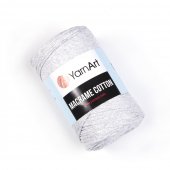 Macrame Cotton YarnArt( МАКРАМЕ КОТТОН ЯРНАРТ)756 - серебристо-серый