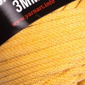 MACRAME CORD 3MM (МАКРАМЕ КОРД 3ММ ЯРНАРТ) 764 - шафран