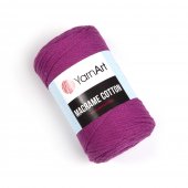 Macrame Cotton YarnArt( МАКРАМЕ КОТТОН ЯРНАРТ) 777 - тёмная фуксия