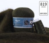 LONG MINK WOOL LING RONG YUAN (ЛОНГ МИНК ВУЛ) 819 - болотный 