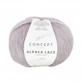 KATIA CONCEPT ALPACA  LACE 84 - светло-сиреневый