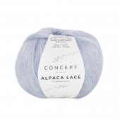 KATIA CONCEPT ALPACA  LACE 87 - голубая сирень