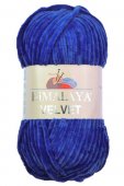 HIMALAYA VELVET (ГИМАЛАЯ ВИЛЬВЕТ)90029 - яркий синий
