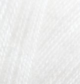 ALIZE ANGORA REAL 40 (АЛИЗЕ АНГОРА РЕАЛ 40) 55 - белый купить в Минске