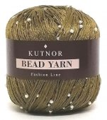 BEAD YARN ( БИД ЯРН КУТНОР) 07 - ТЕМНО-ОЛИВКОВЫЙ