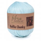 RAFFIA CHUNKY 114-09 - светло-голубая мята