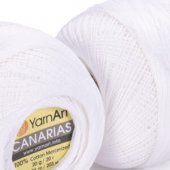 CANARIAS YARNART (КАНАРИС ЯРНАРТ)  1000 - белоснежный