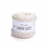 LINEN SOFT YARNART( ЛИНЕН СОФТ ЯРНАРТ) 7303 - ТЁПЛЫЙ БЕЖ