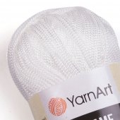 Macrame YarnArt 154 - белый