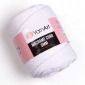 MACRAME CORD 5MM YARNART (МАКРАМЕ КОРД 5ММ ЯРНАРТ) 751 - белый