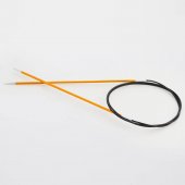 Круговые металлические спицы KnitPro Zing, 60 см. 2.25 мм. Арт.47092
