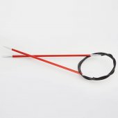 Круговые металлические спицы KnitPro Zing, 100 см. 2.75 мм. Арт.47154