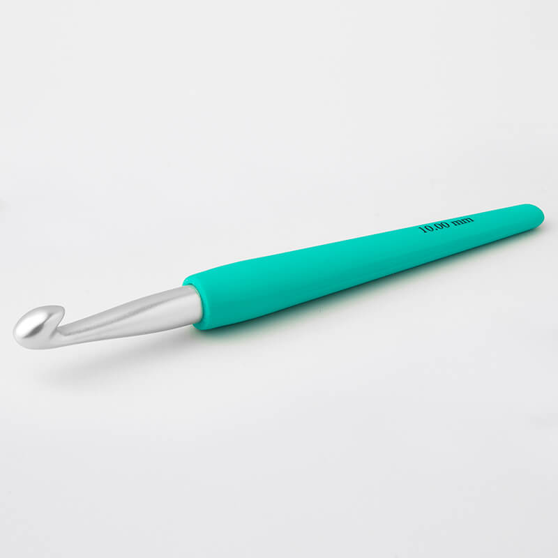 Алюминиевый крючок Waves KnitPro с мягкой ручкой