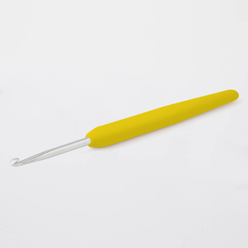 Алюминиевый крючок Waves KnitPro с мягкой ручкой