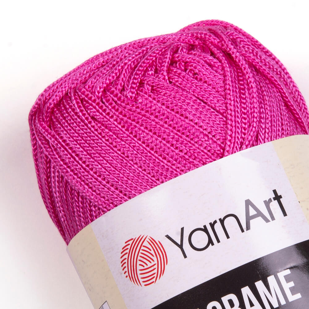 Macrame YarnArt 140 - ярко-розовый