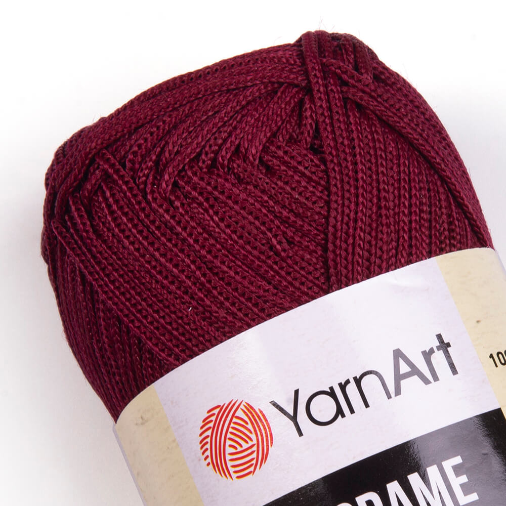 Macrame YarnArt 145 - бордовый